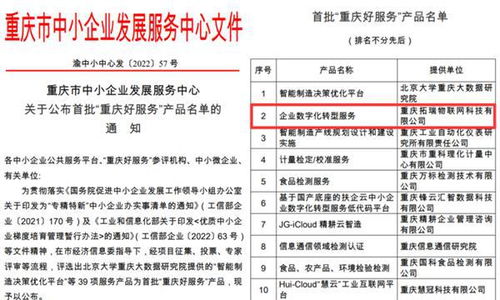 華為云企業(yè)數(shù)字化轉(zhuǎn)型服務(wù)入選首批“重慶好服務(wù)”產(chǎn)品名單